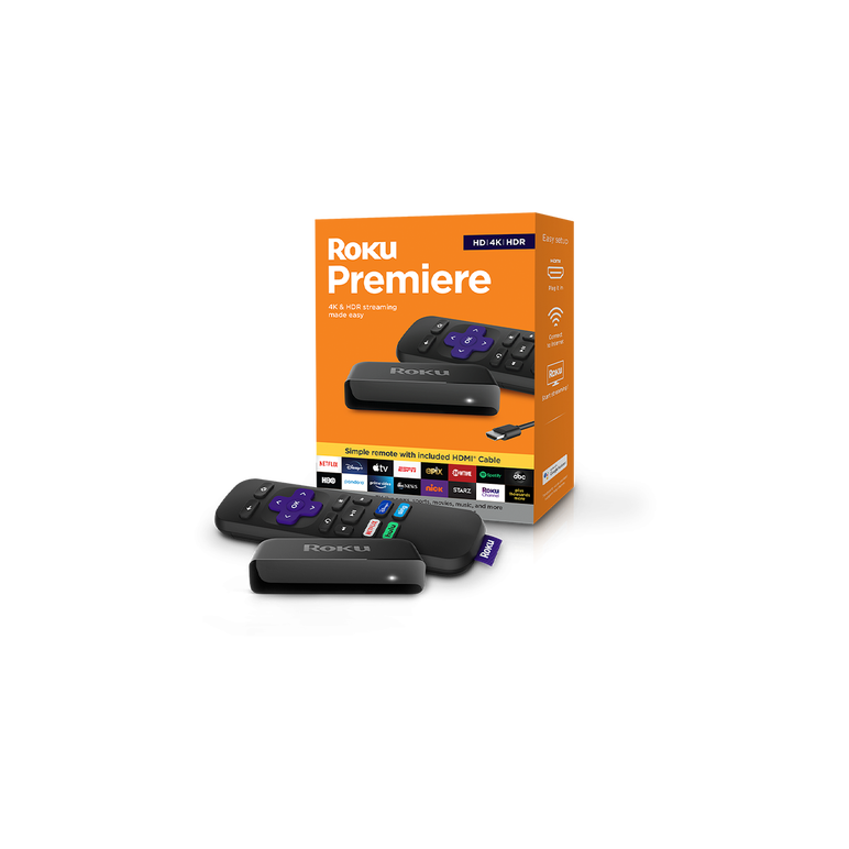 Media player roku streaming stick 4k, hd/4k/hdr, wi-fi, telecomanda vocala, negru,  Mediaplayere | electropc.ro