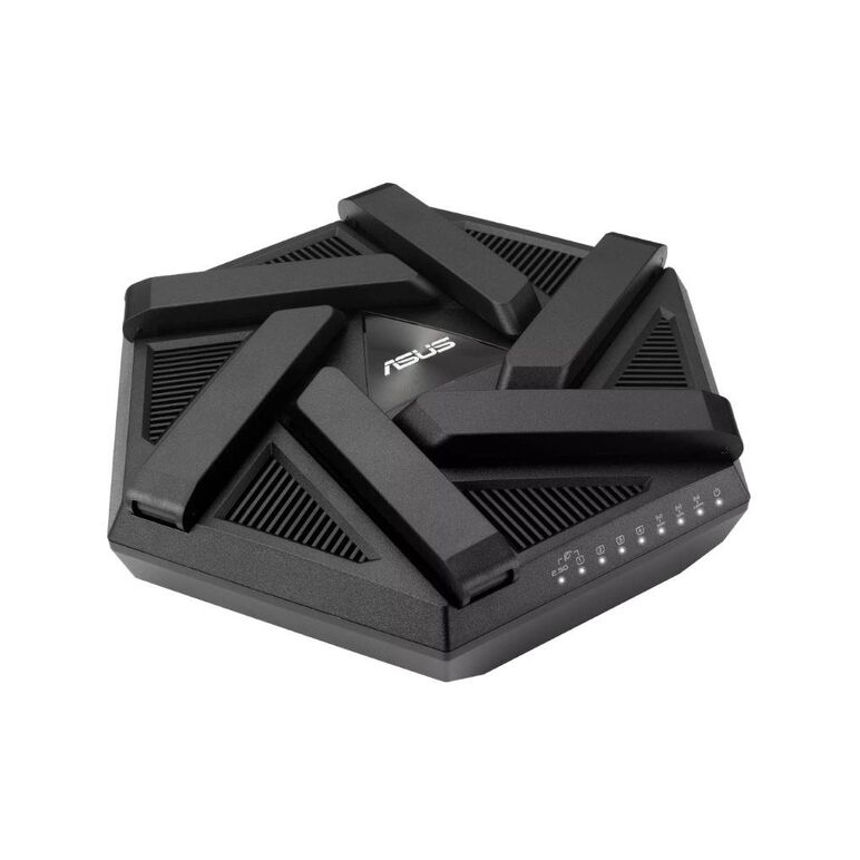 Router wireless asus rt-axe7800, tri-band, wi-fi 6, , standarde reteaeee 802.11a, ieee 802.11b, ieee 802.11g, wifi 4 (802.11n) wifi 5 (802.11ac), wifi 6 (802.11ax), wifi 6e (802.11ax), ipv4, ipv6 574+4804+2402 mbps, 6 antene externe, procesor: 1.7ghz, 256,  Routere Wireless | electropc.ro
