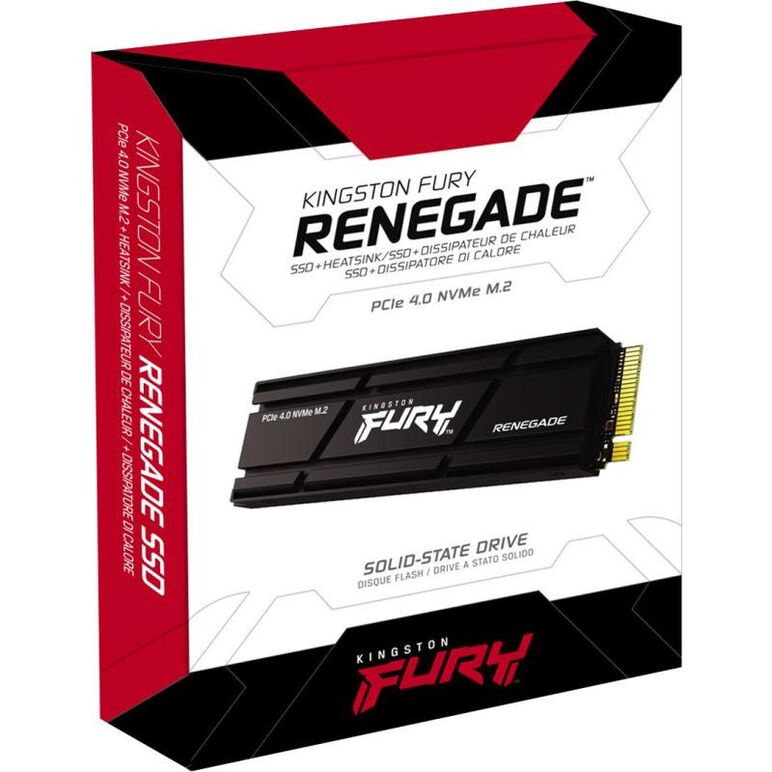 Ssd kingston sfysk renegade, m2-2280, 500gb, pci express 3.0 x4 nvme, heatsink,  SSD-uri Interne | electropc.ro