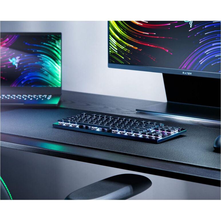 Tastatura razer deathstalker v2 pro tenkeyless - wireless low profile optical gaming keyboard (linear red switch) - us layout,  Tastaturi | electropc.ro