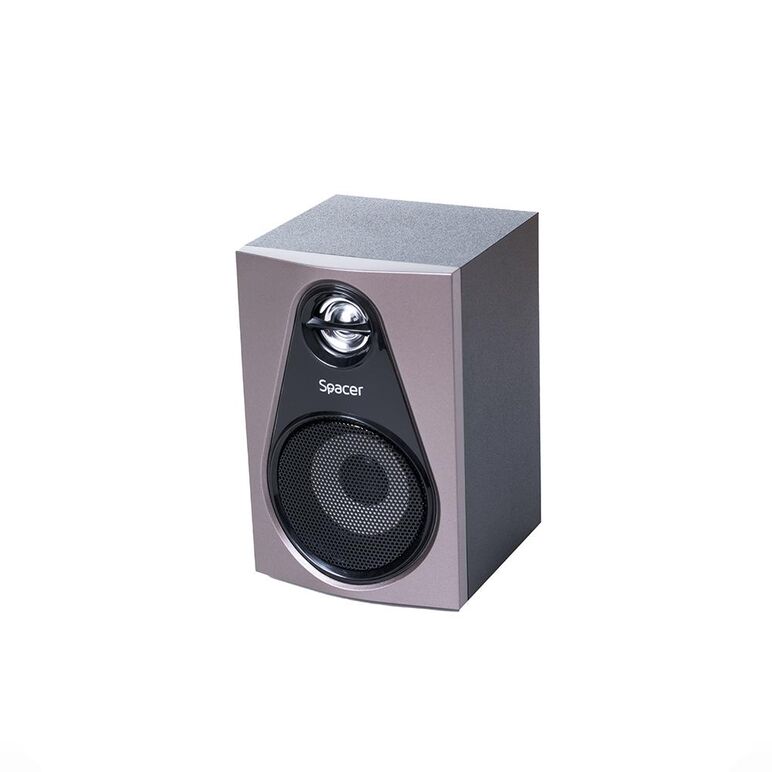 Boxe spacer 2.1, 30w rms ( 2x 5w + 20w), alimentare 220v, conectori bluetooth, usb, jack 3.5mm, radio fm, sd, rca, contine telecomanda wireless, negru,  Sisteme audio | electropc.ro