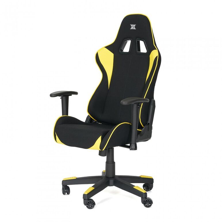 Bundle scaun gaming torin txt + birou gaming radiance yellow; scaun torin, ajustabil, material textil, piston pe gaz, manere reglabile, baza stea cu 5 picioare, greutate maxima admisa 150kg, perne detasabile, galben; birou gaming  radiance, material  otel,  Birouri gaming | electropc.ro