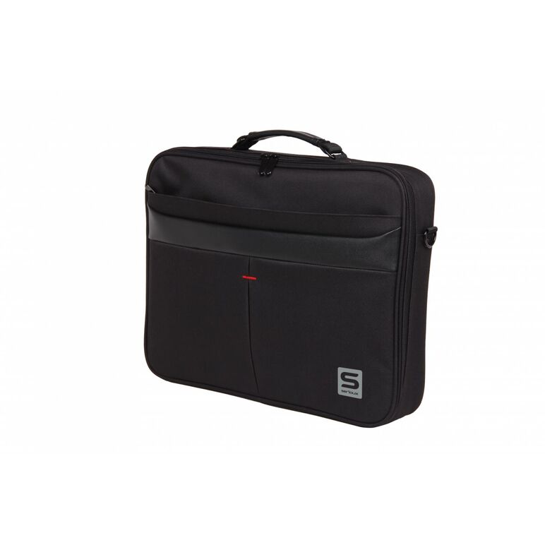 Geanta notebook serioux, srx-8444, dimensiuni 40 x 30 x 6 cm, compartiment laptop: max 15.6", bretea spate pentru prindere troller, curea de umar ajustabila, material poliester,  Genti laptop | electropc.ro