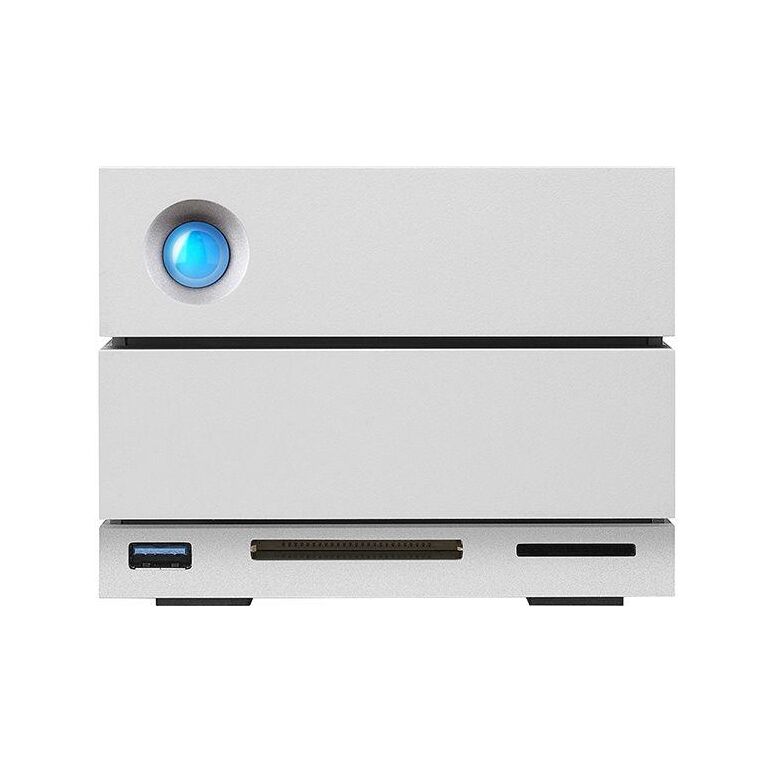 Hdd extern 16tb lacie, thunderbolt 3, 16tb, 3.5", usb 3.2 gen1 type-a, 1x displayport, card reader,  Hard Disk-uri externe | electropc.ro