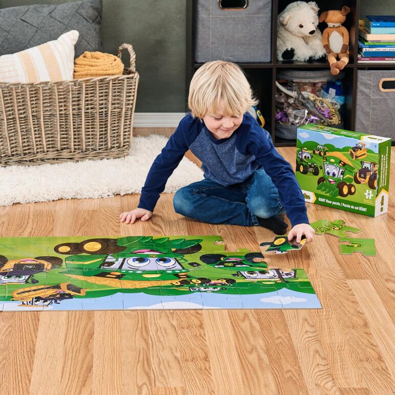 John deere kids puzzle,  Masinute | electropc.ro