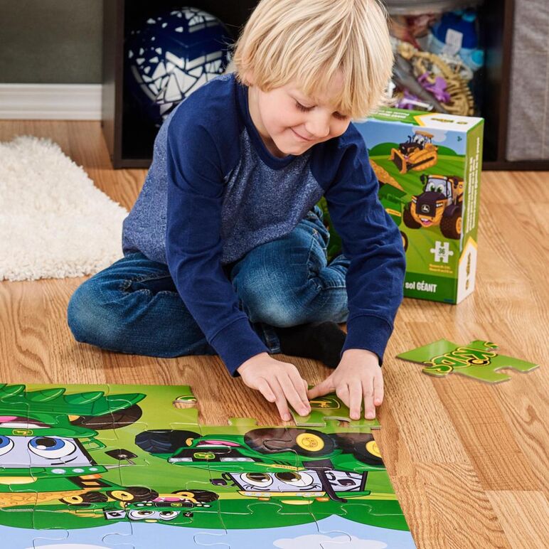 John deere kids puzzle,  Masinute | electropc.ro