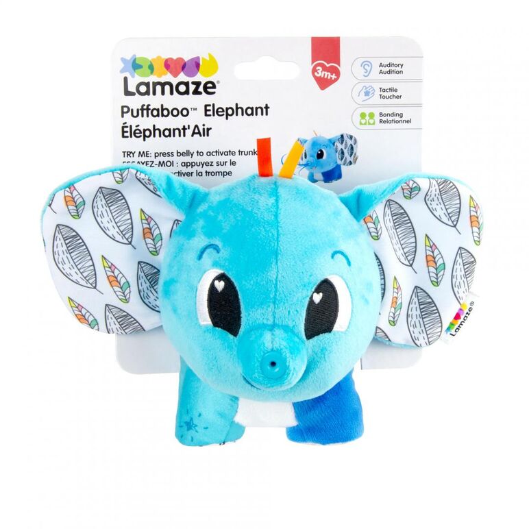 Lamaze- elefantul pufaila,  Jucarii interactive bebelusi | electropc.ro