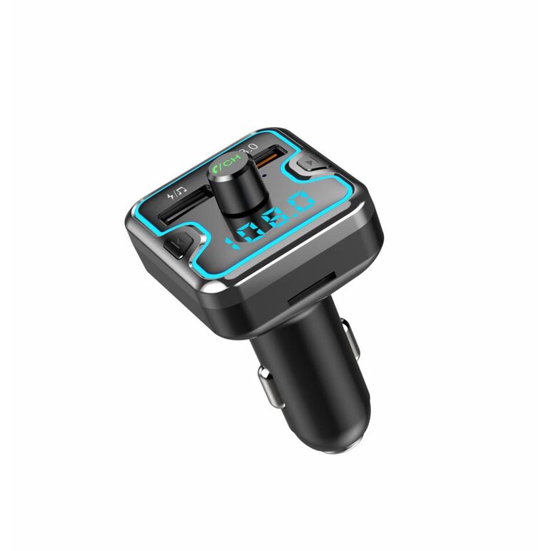 Modulator fm serioux amfm45, bluetooth v5.0, conectare automată, raza de actiune de până la 5 metri, voltaj intrare: dc 12/24v, ieșire: usb qc3.0, frecvența fm: 87.5mhz - 108.0mhz, format muzica: mp3/wma/wav , usb audio (pana la 32 gb), slot microsd ( pan,  Periferice Diverse | electropc.ro