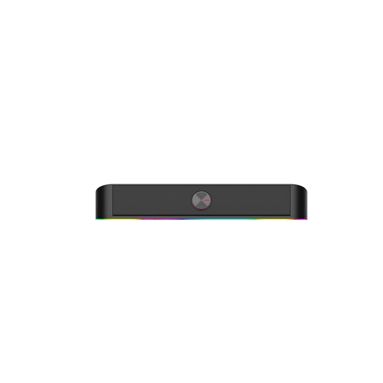 Soundbar gaming serioux yron rgb, putere: 3w x 2, impedanță: 4Ω, frecvență: 150hz - 20khz, sensibilitate:750mv ± 50, alimentare: dc5v / 1a, s / n: ≥85db, dimensiunea driverului: 2 inch x 2, conexiune: 3.5mm jack trs, rgb : 6 moduri de lumină, cablu usb & ,  Sisteme audio | electropc.ro