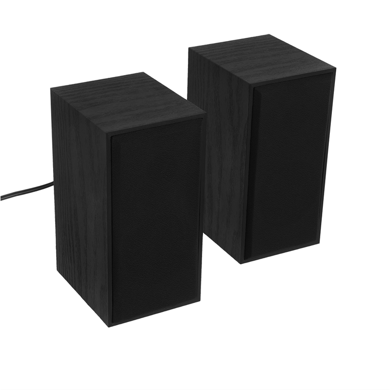 Boxe 2.0 tellur basic, 6w, lemn, negru,  Sisteme audio | electropc.ro