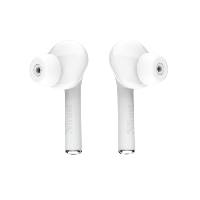 Casti trust nika touch stylish, bluetooth, white,  Casti audio | electropc.ro