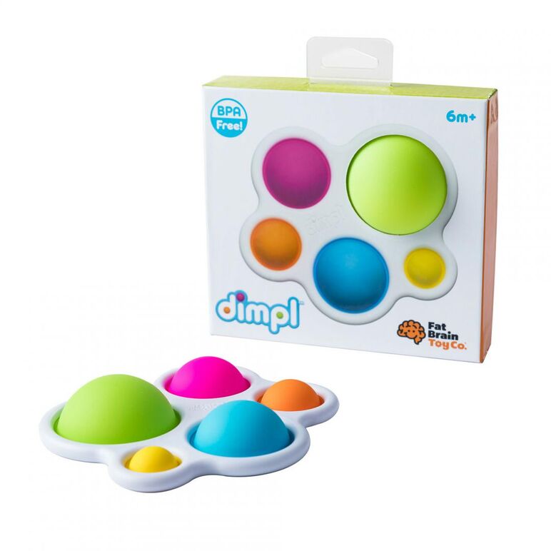 Fat brain jucarie senzoriala dimpl,  Jucarii interactive bebelusi | electropc.ro