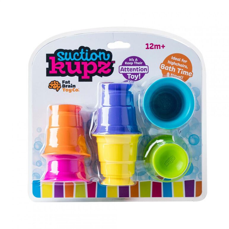 Fat brain set 6 cupe de silicon colorate,  Jucarii interactive bebelusi | electropc.ro