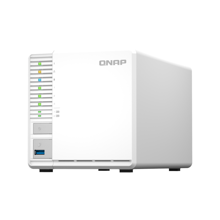 Nas qnap 262 3-bay, cpu intel® celeron® n5105/n5095 4-core/4-thread processor, ram 8 gb (onboard, not expandable), hdd 3.5" sata 6gb/s (support  2.5" via optional tray-25-nk-blk03) (neincluse), lan: 1 x 2.5gbe,  usb3.2 gen2: 2 usb3.2 gen1: 1, tower, adapt,  NAS | electropc.ro