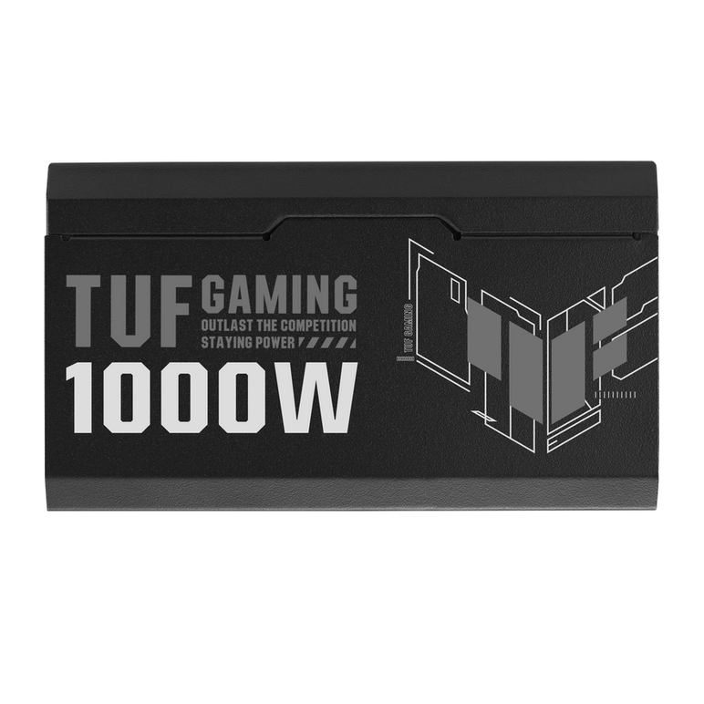 Sursa asus tuf gaming 1000w gold   intel form factor atx12v atx 3.0 yes dimensions 150 x 150 x 86 mm efficiency 80plus gold protection features opp/ovp/uvp/scp/ocp/otp hazardous materials rohs ac input range 100-240vac dc output voltage +3.3v +5v +12v -12,  Surse PC | electropc.ro