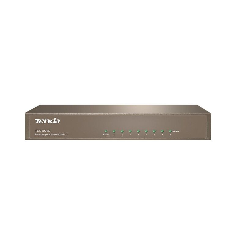 Switch tenda gigabit teg1008d, 8 port, 10/100/1000 mbps,  Switch-uri | electropc.ro