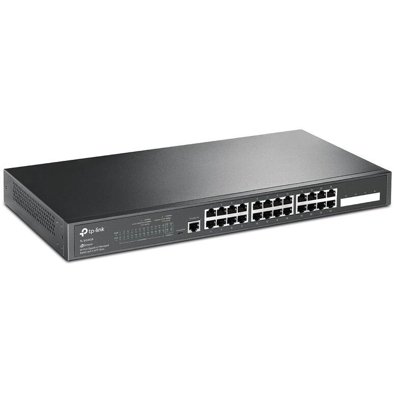 Switch tp-link tl-sg3428, 24 port, 10/100/1000 mbps,  Switch-uri | electropc.ro