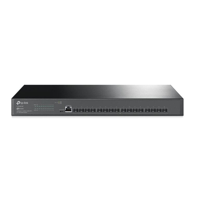 Switch tp-link tl-sx3008f, jetstream 16-port 10ge sfp+ l2+ managed, 16× 10ge sfp+ slots, 1× rj45 console port, 1× micro-usb console port, fanless, rack mountable,,  Switch-uri | electropc.ro