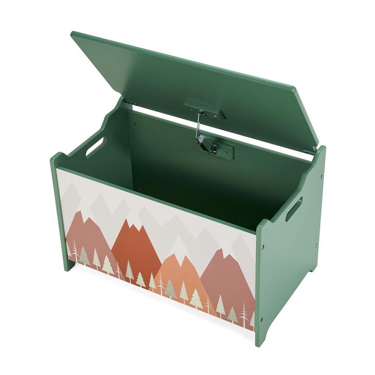 Bancuta cu depozitare green forest ugmbd07-gnf,  Mobilier camera copii | electropc.ro