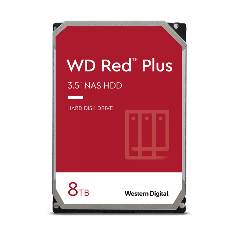 Hdd intern wd red nas, 8tb, 5400 rpm, sata iii,  Hard Disk-uri Desktop | electropc.ro