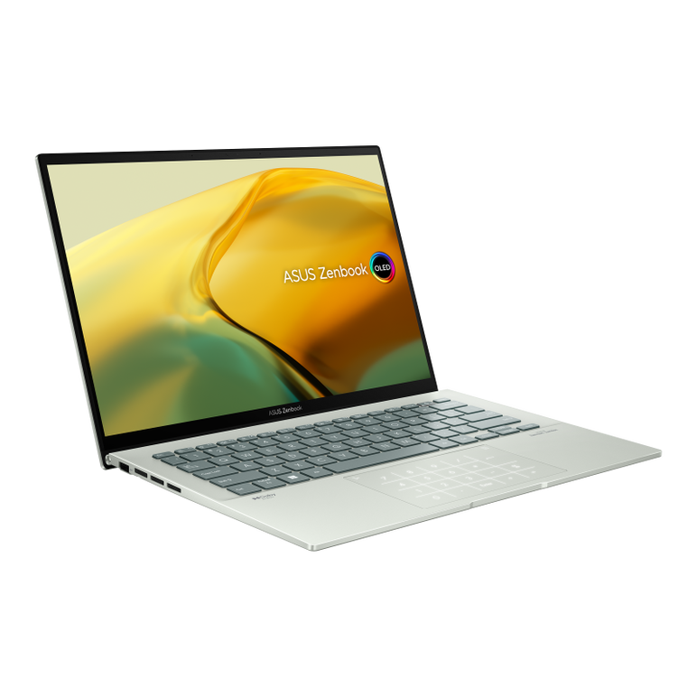 Laptop asus zenbook, ux3402za-kp540w,  14.0-inch, wqxga (2560 x 1600) 16:10, i5-1240p,  16gb lpddr5 on board,  1tb, windows 11 home, aqua celadon, 2 years,  Laptopuri | electropc.ro