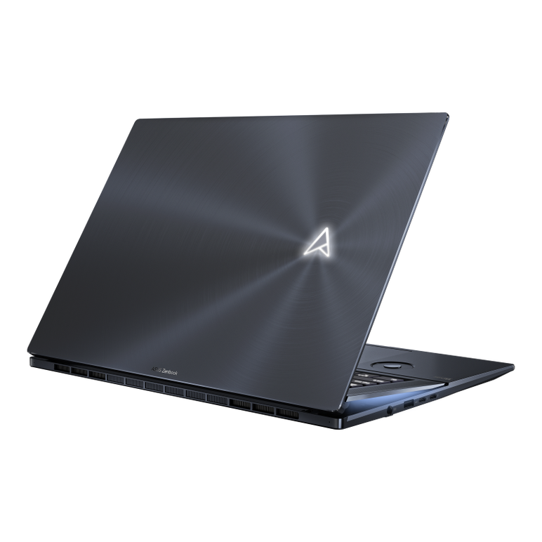 Laptop asus zenbook pro, ux7602zm-me045x, 16.0-inch, touch screen, 4k (3840 x 2400) oled 16:10, i9- 12900h, 32gb lpddr5 on board, 2tb, intel(r) iris xe graphics, tech black, windows 11 pro, 2 years,  Laptopuri | electropc.ro