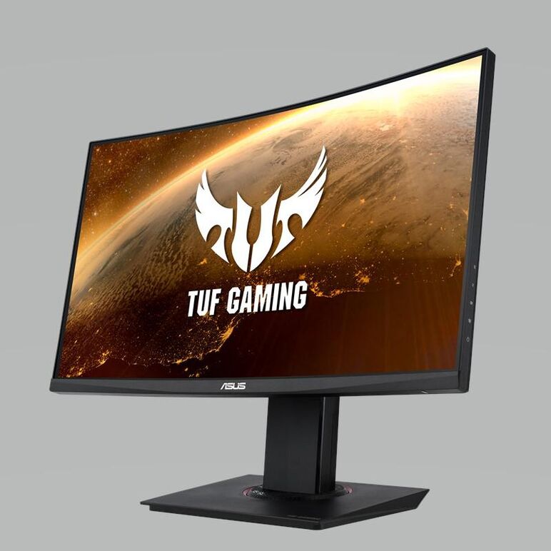 Monitor 23.6" asus vg24vqr, gaming, curbat 1500r, 16:9, va, fhd 1920* 1080, 350 cd/mp, 3000:1, 178/178, 1 ms, flicker free, 165 hz, low blue light, freesync premium, shadow boost, low blue light, boxe 2* 2w, dp, 2 * hdmi, earphone jack, pivot, vesa 100* 1,  Monitoare LED | electropc.ro