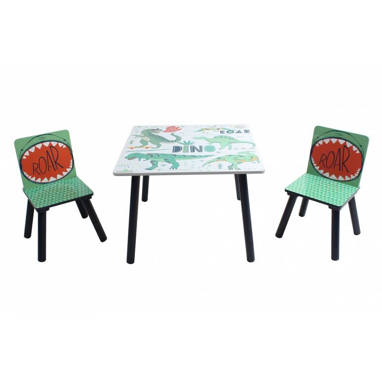 Set 2 scaune +birou dinozauri,  Mobilier camera copii | electropc.ro