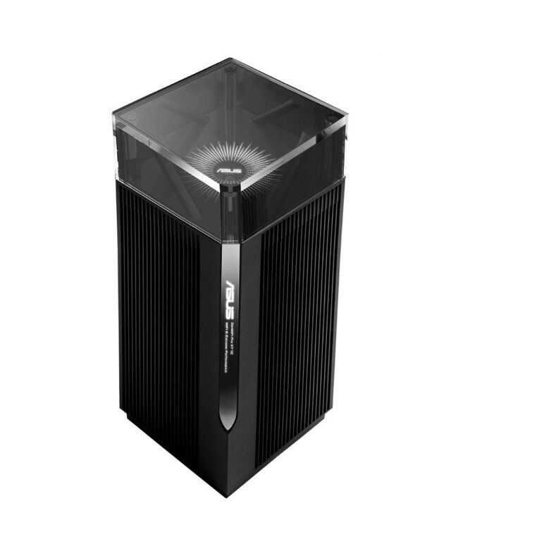 Asus tri band large home mesh zenwifi pro system, xt12 1 pack, ax11000, 2 ghz quad- core processor, 256 mb flash, 1gb ram ; network standard: ieee 802.11a, ieee 802.11b, ieee 802.11g, ipv4, ipv6; antenna: 10 x internal antennas; transmit/receive: 2.4 ghz ,  Routere Wireless | electropc.ro