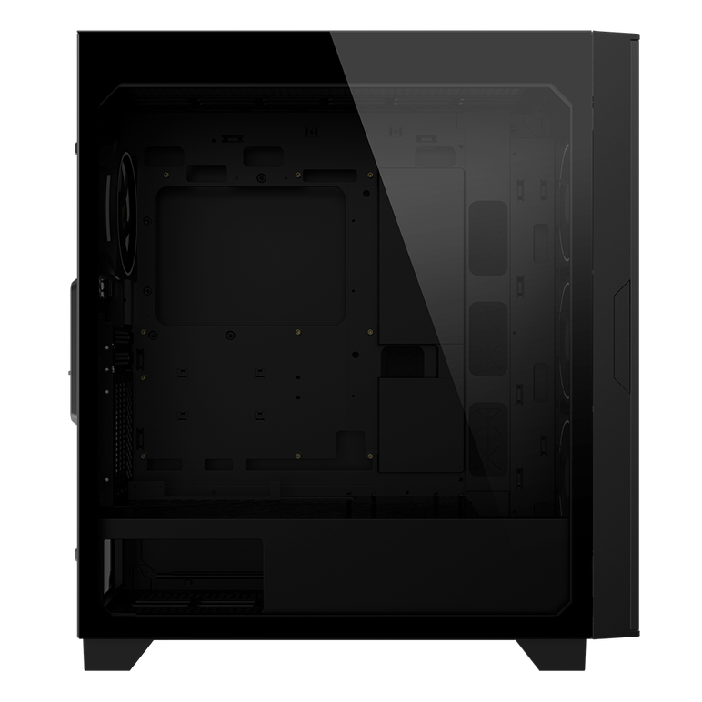 Carcasa aorus c500 glass mid tower, fara sursa, mini itx / micro atx / atx / e-atx, 2x 3.5"/2.5" drive bay, 2x 2.5" drive bay, negru,  Carcase | electropc.ro