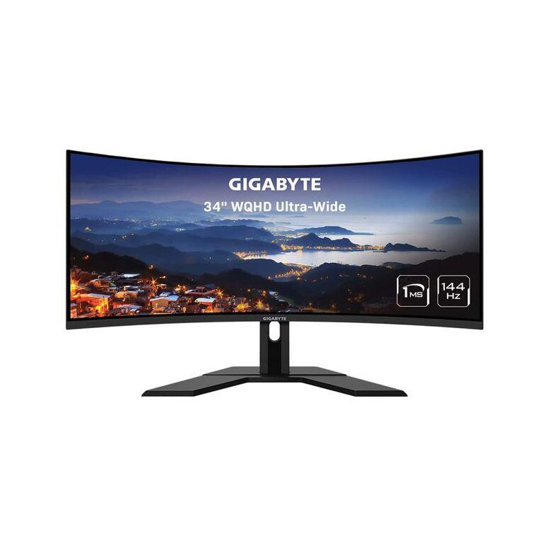 Gigabyte g34wqc a gaming monitor 34",  Monitoare LED | electropc.ro