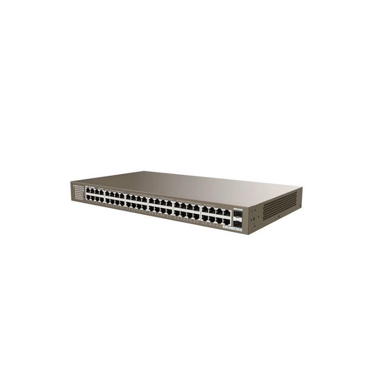 Ip-com 48-port gigabit + 2sfp ethernet managed l2 switch, g3350f; network standard: ieee 802.3, ieee 802.3u, ieee 802.3ab, ieee 802.3z, ieee 802.3x, ieee 802.1p, ieee 802.1q, ieee 802.1w, ieee 802.1d, ieee 802.1s, interfata: 48 x 10/100/1000base-t etherne,  Switch-uri | electropc.ro