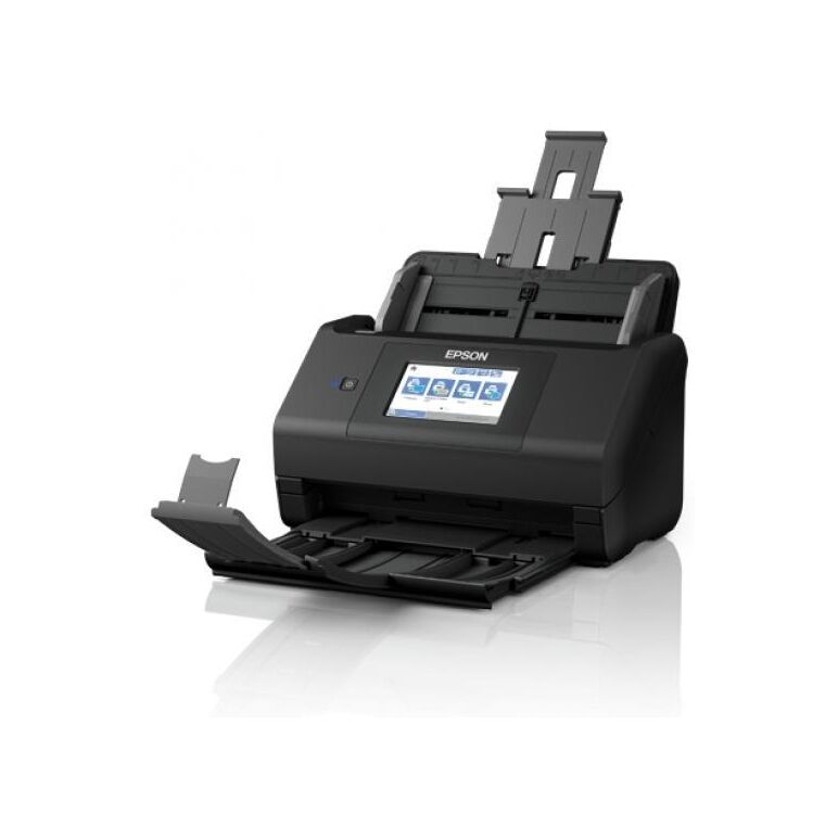 Scanner epson workforce es-580w, dimensiune a4, tip sheetfed, duplex, viteza scanare: 35 ppm mono si color, rezolutie optica 600 x 600dpi, senzor cis, capacitate: 100 coli, tehnologie readyscan led, scanare catre bmp, jpeg, tiff, multi-tiff, pdf, searchab,  Scannere | electropc.ro