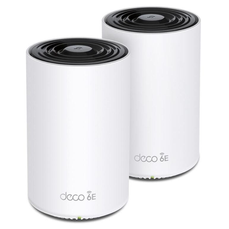 Tp-link axe5400 whole home mesh wi-fi 6 tri-band system, deco xe75(2- pack); standarde wireless: ieee 802.11ax 6 ghz,  ieee 802.11ax/ac/n/a 5 ghz, ieee 802.11ax/n/b/g 2.4 ghz, viteza wireless: 6 ghz: 2402 mbps (802.11ax, he160), 5 ghz: 2402 mbps (802.11ax,  Routere Wireless | electropc.ro