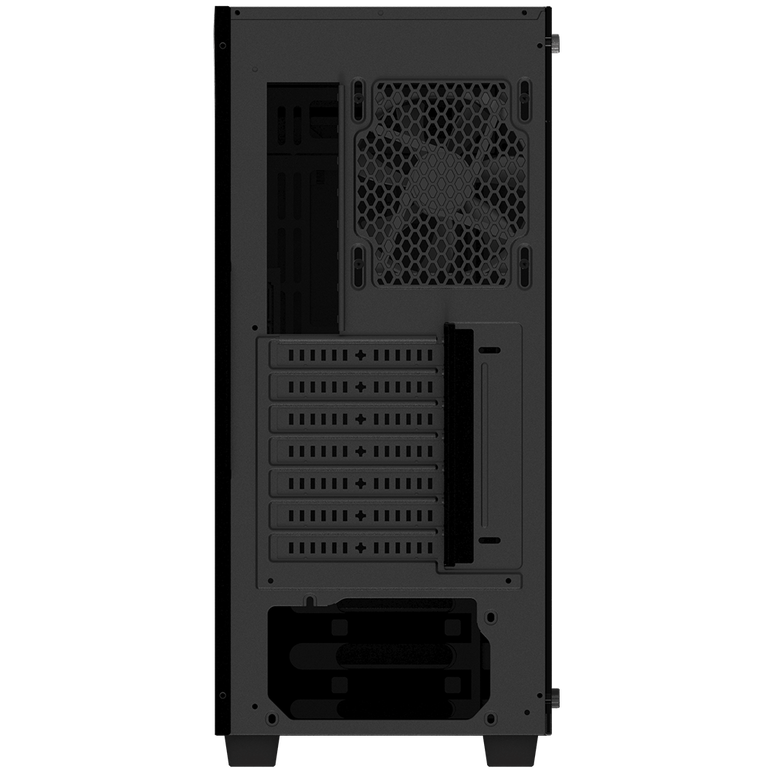 Carcasa gigabyte c200 glass, mid-tower, fara sursa, atx, black,  Carcase | electropc.ro