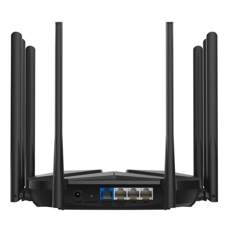 Mercusys mr90x dual-band wifi 6 router (ax6000), standarde wireless: wi-fi 802.11ax/ac/a/b/g/n , viteza wireless:  4804 mbps (5 ghz) + 1148 mbps (2.4 ghz), interfata:  1× port wan/lan de 2.5 gbps + 1× port wan/lan gigabit + 2× porturi lan gigabit lan , 8 ,  Routere Wireless | electropc.ro