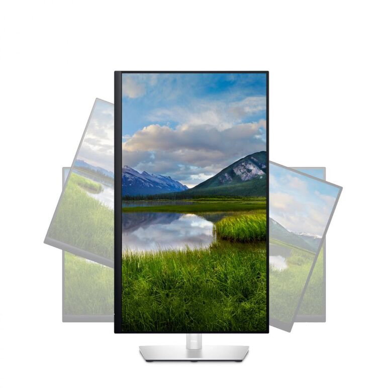 Monitor led dell p2722h, 27inch, ips fhd, 5ms, 60hz, gri,  Monitoare LED | electropc.ro