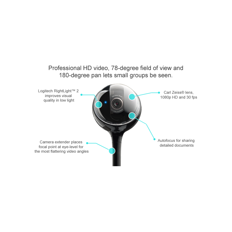 Camera web logitech bcc950 conference cam, usb,  Camere Web | electropc.ro