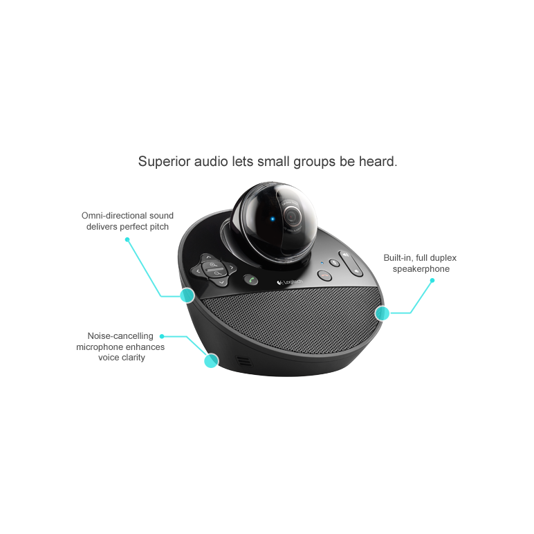 Camera web logitech bcc950 conference cam, usb,  Camere Web | electropc.ro