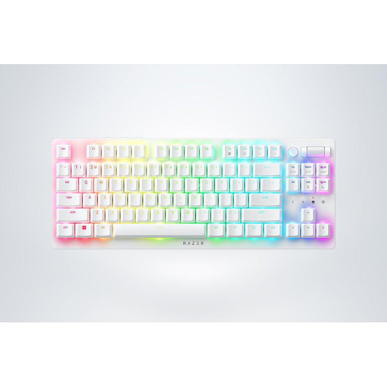 Kb razer deathstalker v2 pro tkl (red switch) - white - us layout,  Tastaturi | electropc.ro