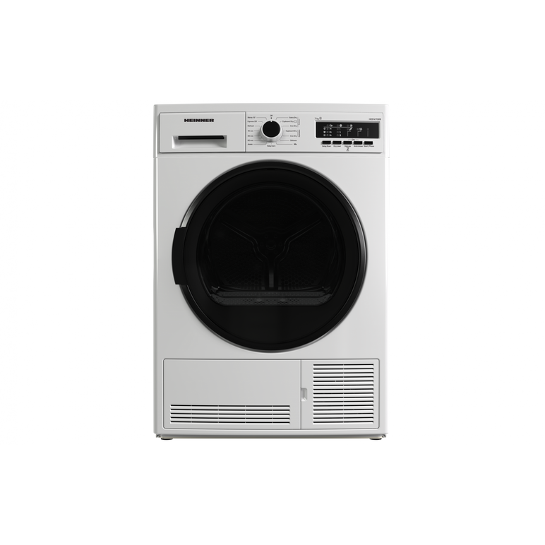 Uscator de rufe cu condensare heinner hcd-v702b, capacitate incarcare 7kg, clasa energetica b, 15 programe de uscare, display led, program rapid camasi 12 min, program expres 29 min, program baby care, functie start intarziat, functie anti-sifonare, lumin,  Uscatoare cu condensare | electropc.ro