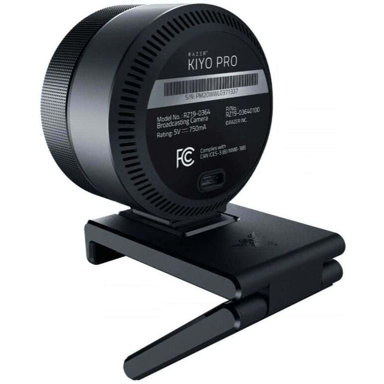 Webcam razer kiyo pro usb web camera adaptive led light   tech specs video resolution 1080p @ 30fps / 720p @ 60fps / 480p @ 30fps / 360p @ 30fps field of view 81.6 ° image resolution 4 megapixels still image resolution 2688x1520 connection type usb2.0 foc,  Camere Web | electropc.ro