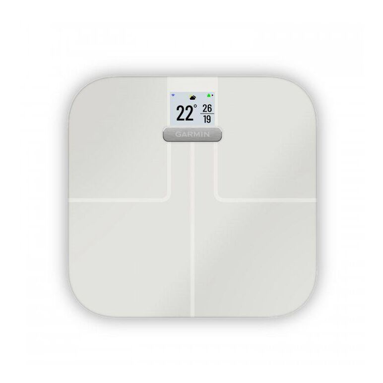 Cantar inteligent garmin index s2 alb, dimensiuni: 320 x 310 x 28 mm, greutate: 2,0 kg, autonomie baterie: până la 9 luni; foloseşte 4 baterii aaa (incluse), compatibil cu ble: da, compatibil cu ant: da, wi-fi: da, 2,4ghz, limită de greutate:181,4 kg http,  Cantare de baie | electropc.ro