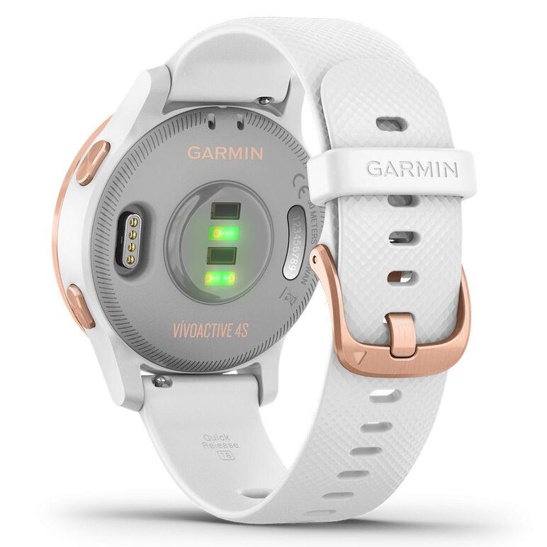 Ceas smartwatch garmin vivoactive 4s, white/rose gold seu,  SmartWatch-uri | electropc.ro