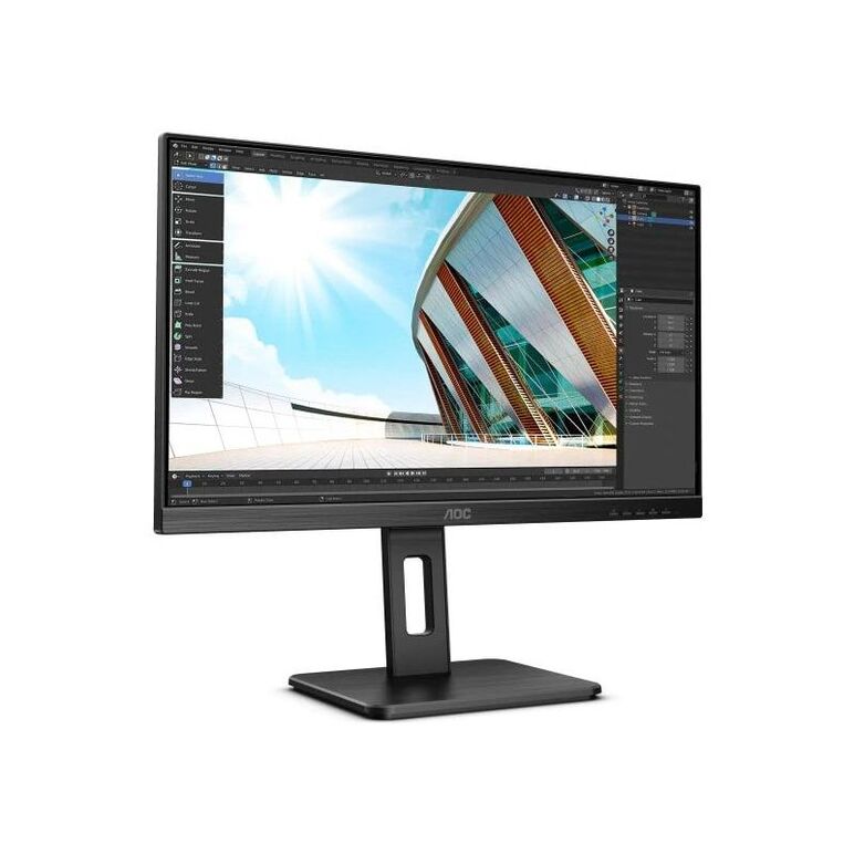 Monitor led aoc 22p2du, 21.5", fhd, 4 ms, 75 hz negru,  Monitoare LED | electropc.ro