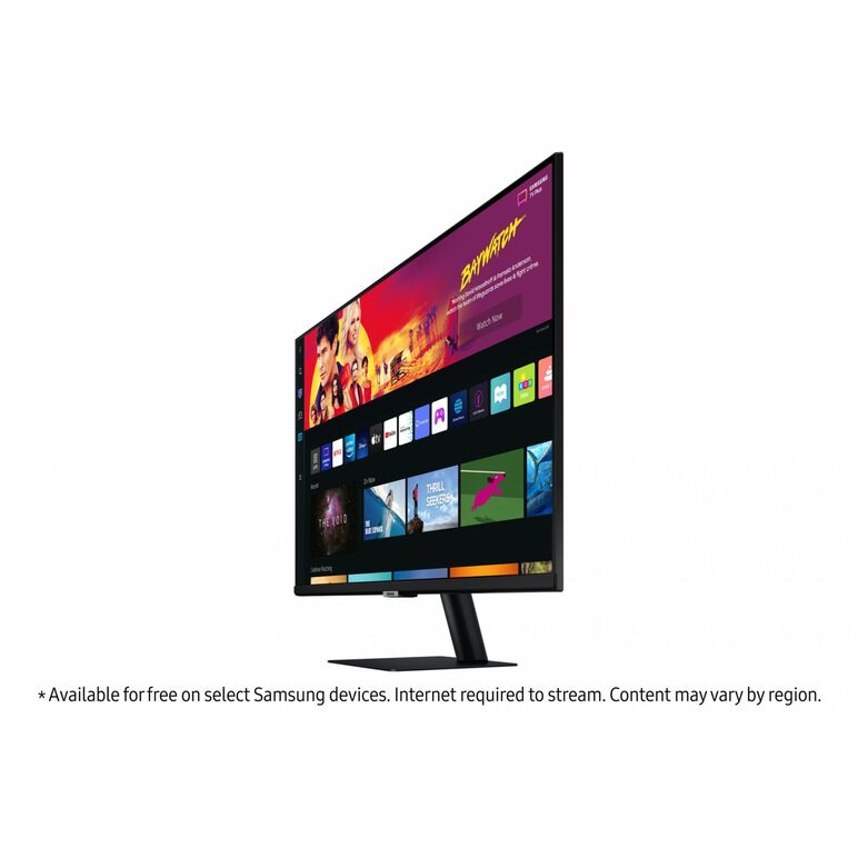 Monitor smart samsung ls32bm700upxen 32 inch, panel type: va, resolution:3840 x 2160, aspect ratio: 16:9,  refresh rate:60hz, response time gtg: 4 ms, brightness: 300 cd/m², contrast (static): 3000:1, hdr10, viewing angle: 178/178, colours: 16.7m, speaker,  Monitoare LED | electropc.ro