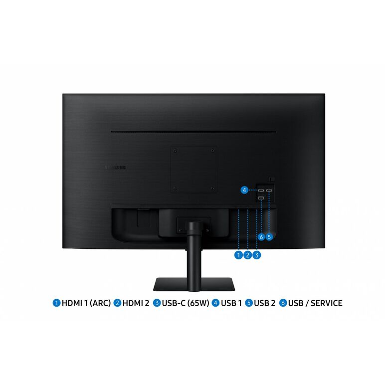 Monitor smart samsung ls32bm700upxen 32 inch, panel type: va, resolution:3840 x 2160, aspect ratio: 16:9,  refresh rate:60hz, response time gtg: 4 ms, brightness: 300 cd/m², contrast (static): 3000:1, hdr10, viewing angle: 178/178, colours: 16.7m, speaker,  Monitoare LED | electropc.ro