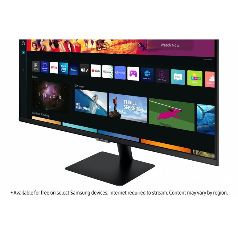 Monitor smart samsung ls32bm700upxen 32 inch, panel type: va, resolution:3840 x 2160, aspect ratio: 16:9,  refresh rate:60hz, response time gtg: 4 ms, brightness: 300 cd/m², contrast (static): 3000:1, hdr10, viewing angle: 178/178, colours: 16.7m, speaker,  Monitoare LED | electropc.ro