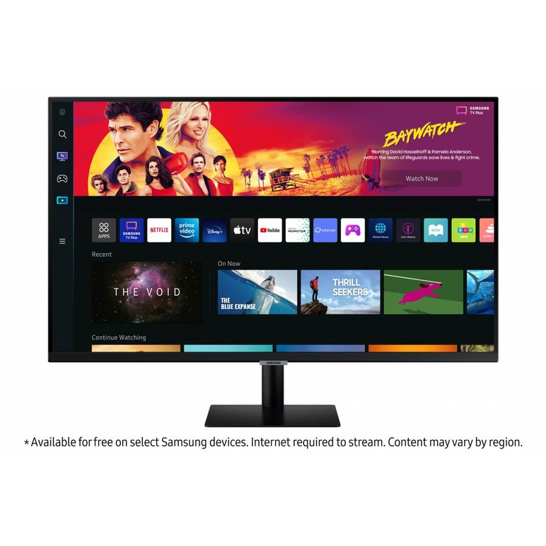 Monitor smart samsung ls32bm700upxen 32 inch, panel type: va, resolution:3840 x 2160, aspect ratio: 16:9,  refresh rate:60hz, response time gtg: 4 ms, brightness: 300 cd/m², contrast (static): 3000:1, hdr10, viewing angle: 178/178, colours: 16.7m, speaker,  Monitoare LED | electropc.ro