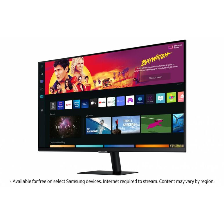 Monitor smart samsung ls32bm700upxen 32 inch, panel type: va, resolution:3840 x 2160, aspect ratio: 16:9,  refresh rate:60hz, response time gtg: 4 ms, brightness: 300 cd/m², contrast (static): 3000:1, hdr10, viewing angle: 178/178, colours: 16.7m, speaker,  Monitoare LED | electropc.ro